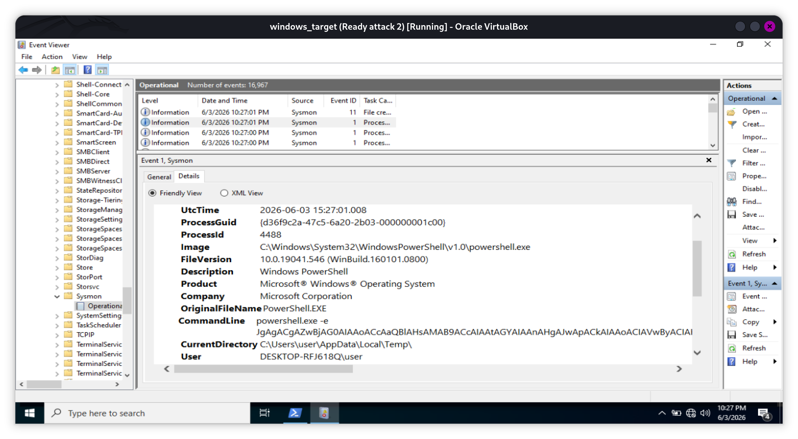 Sysmon 事件