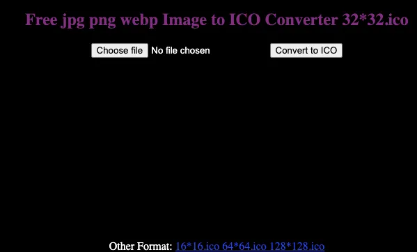 Convert Logo to ICO