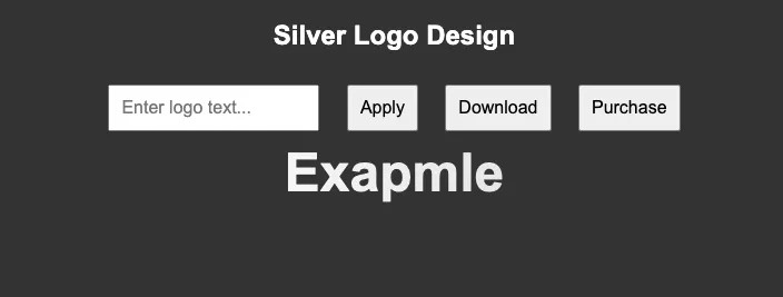 silver logo design