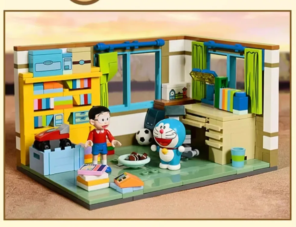 Product image - c1011 - With Box - Building Blocks Anime Nobita Nobi'S Room