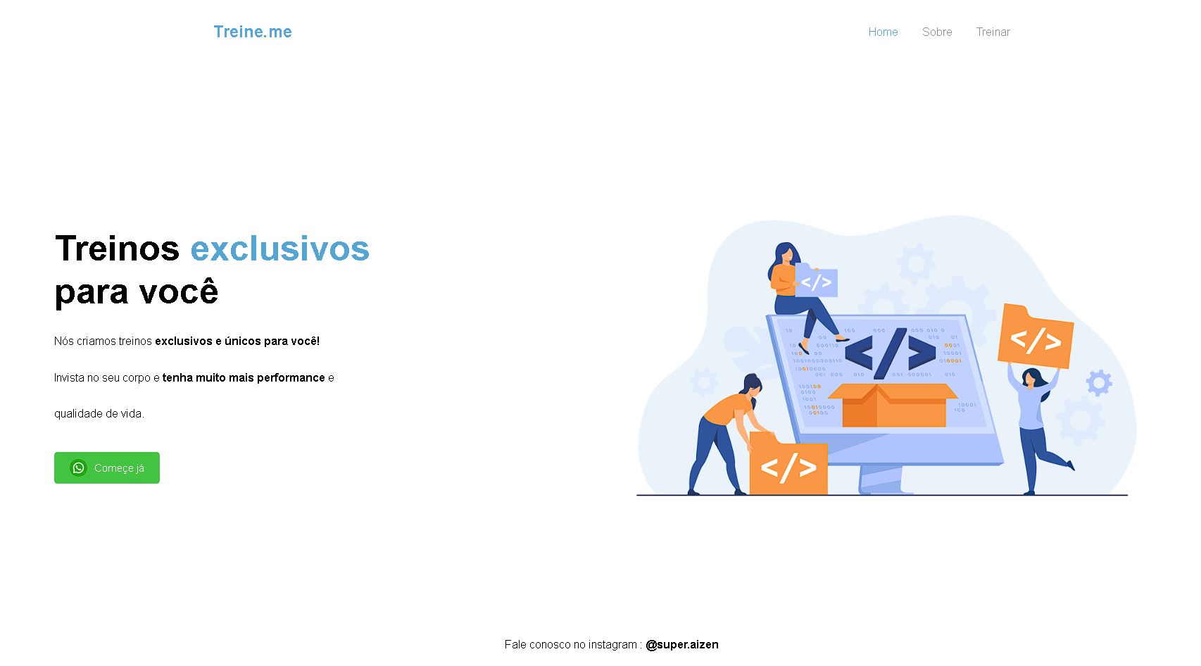 projeto landing page