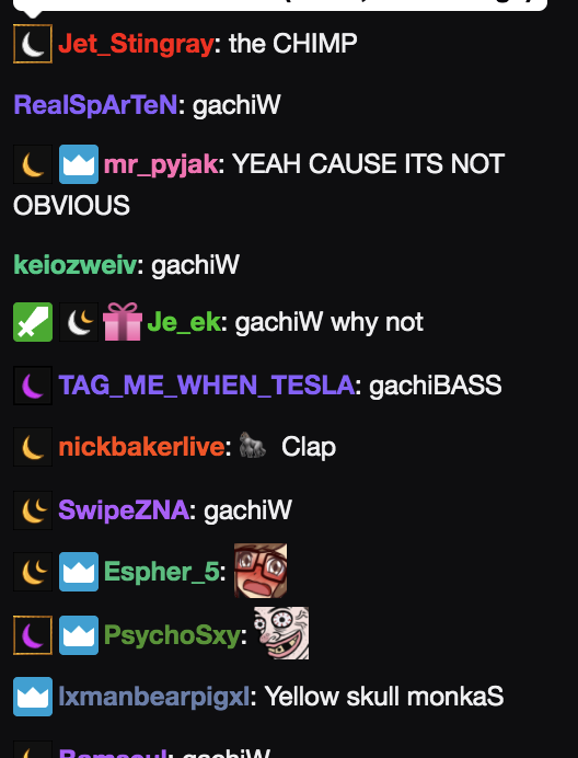 To twitch on how chat Where is