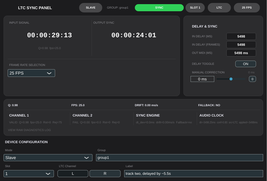 AudioSync VST3 plugin UI
