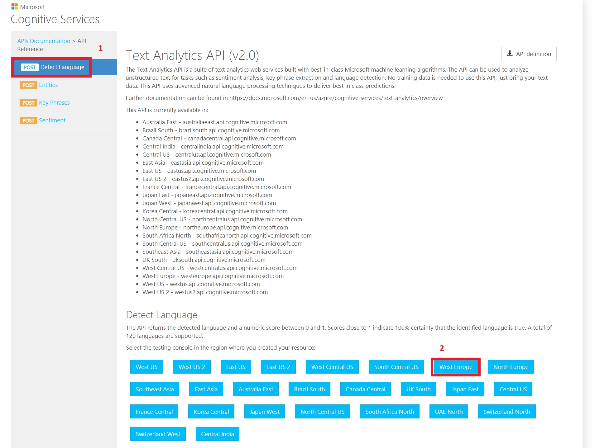 REST API Test Console