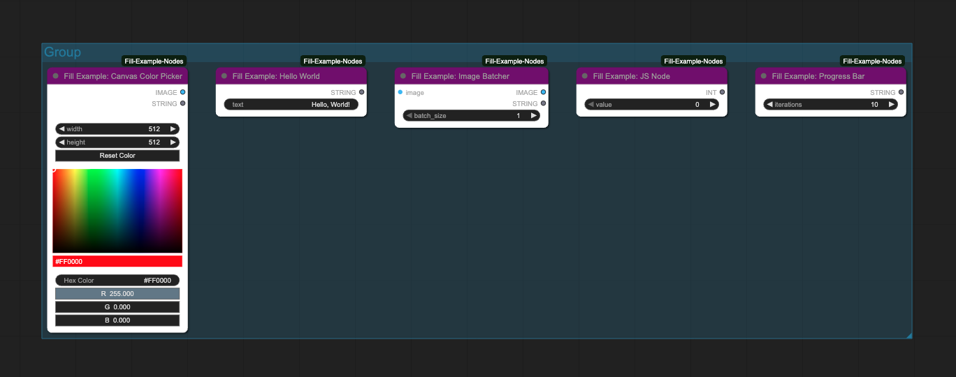 Example Nodes