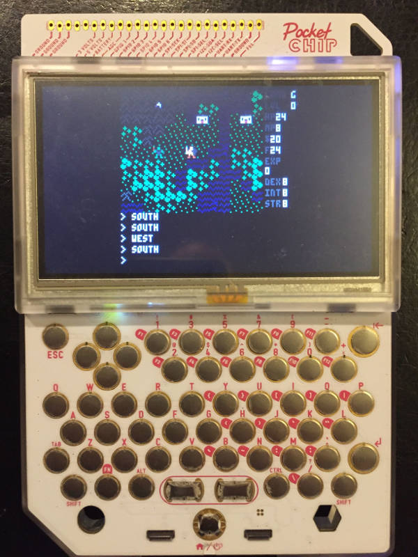 Minima running on a PocketCHIP