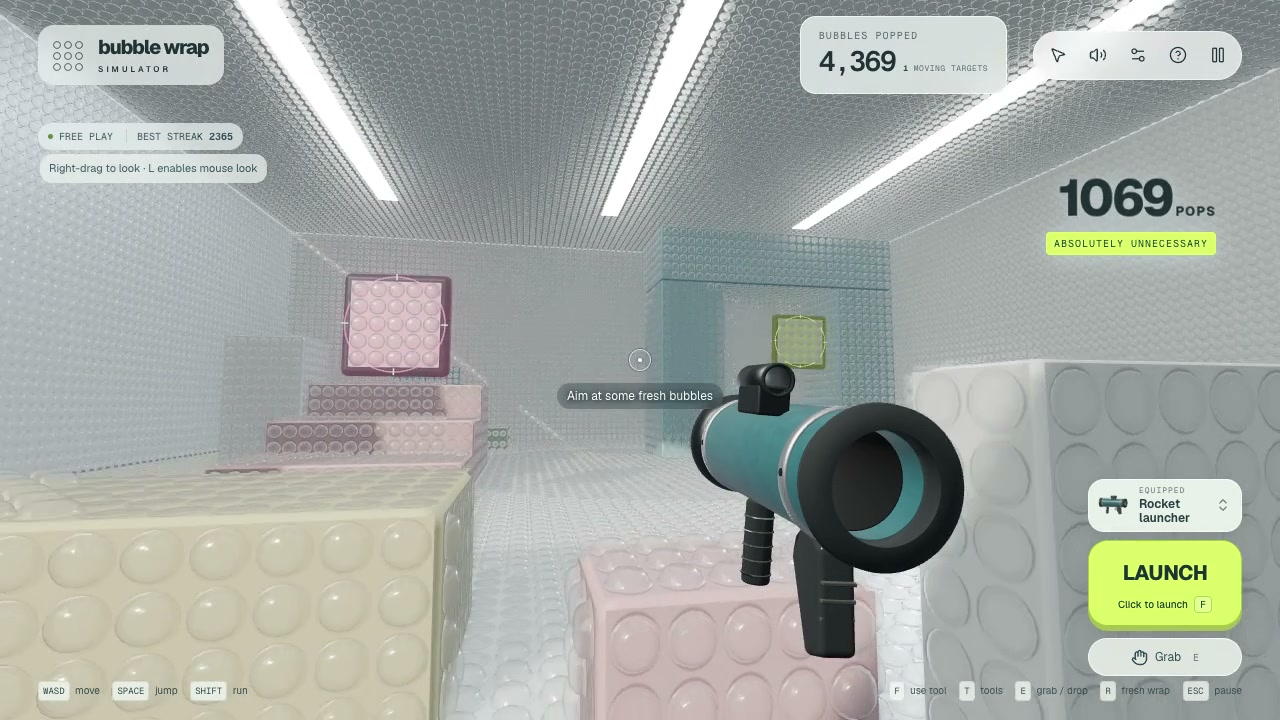 Bubble Wrap Simulator screenshot