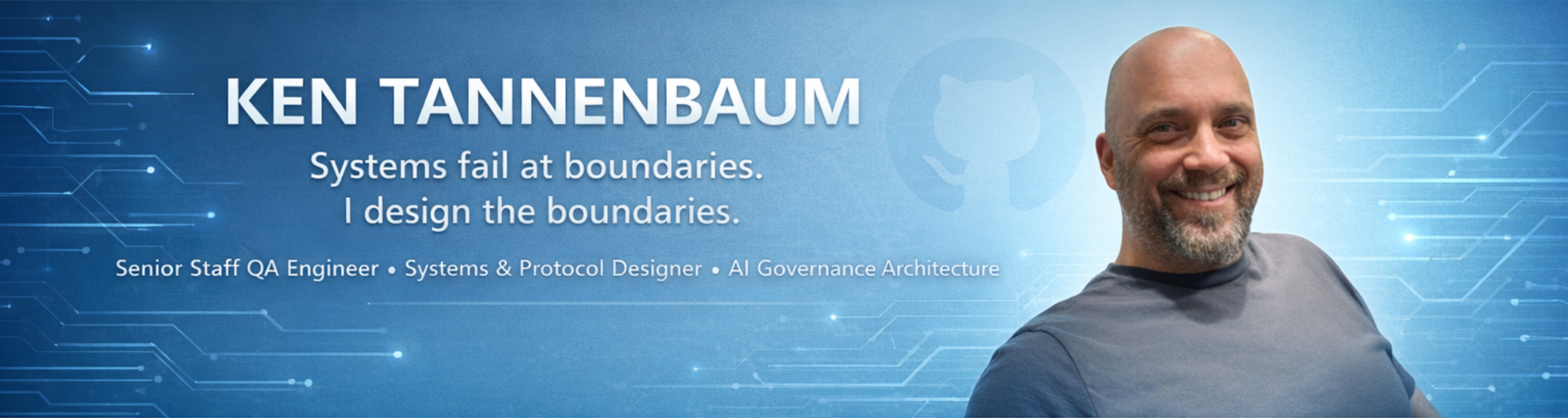 Banner image: Ken Tannenbaum - finding bugs is my specialty. i'm pretty good at writing them, too.