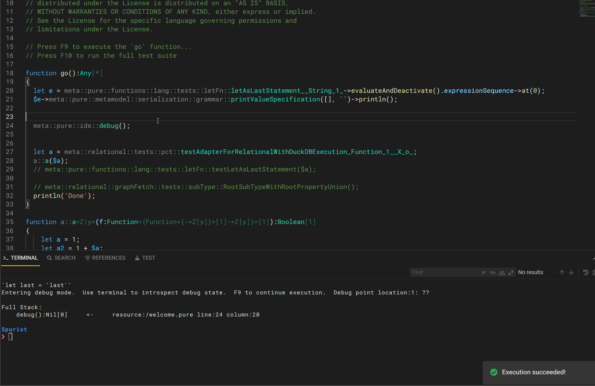 Debugging