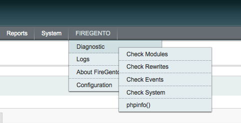 Firegento menu