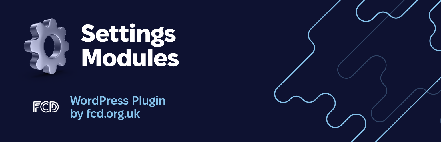 Settings Module - GitHub Banner