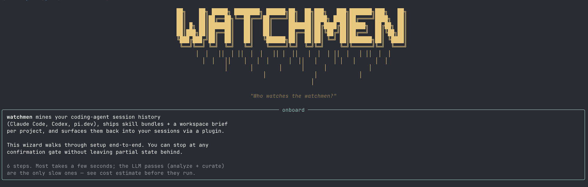 watchmen onboarding banner