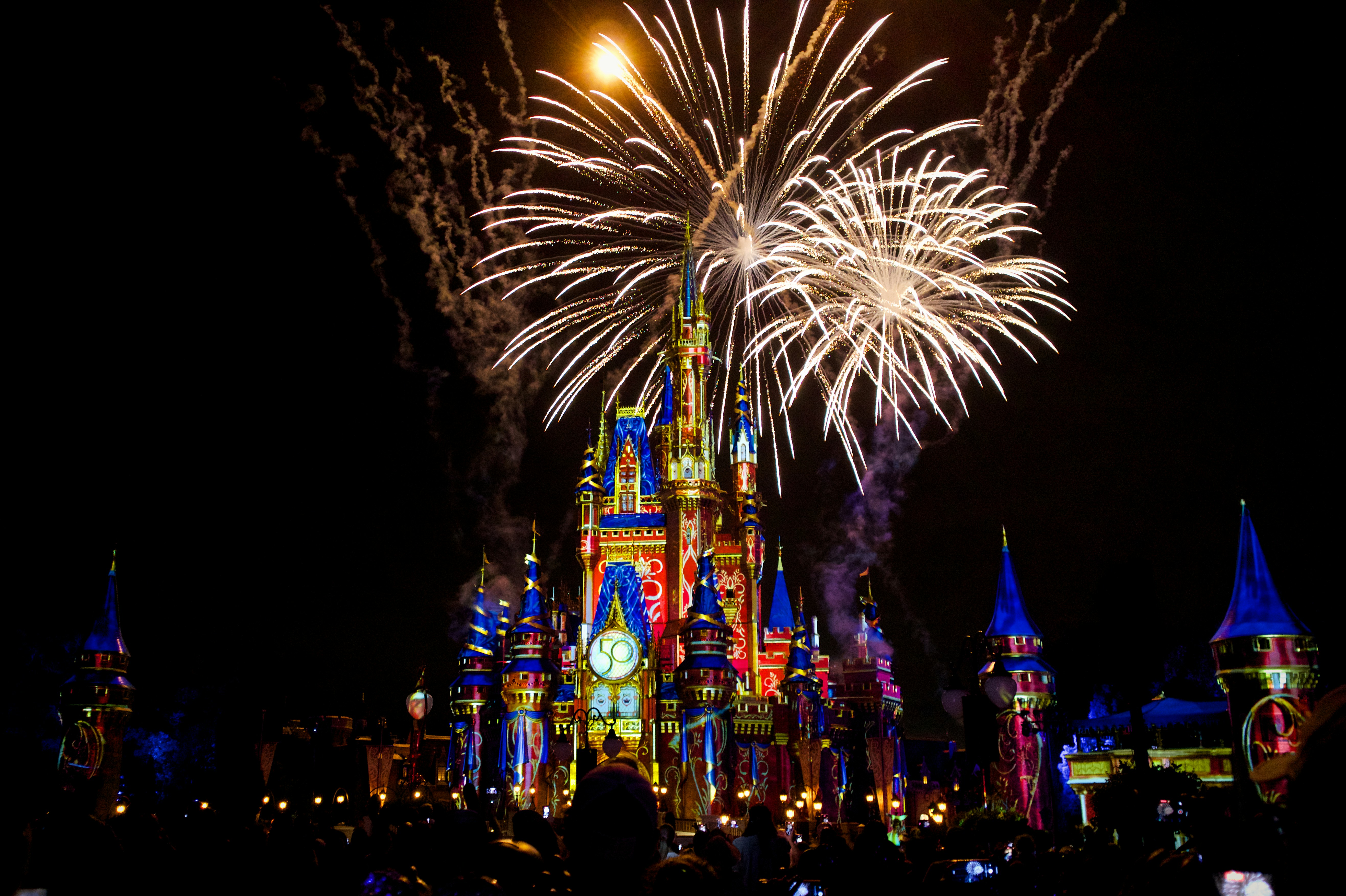 Cinderella's Castle Fireworks