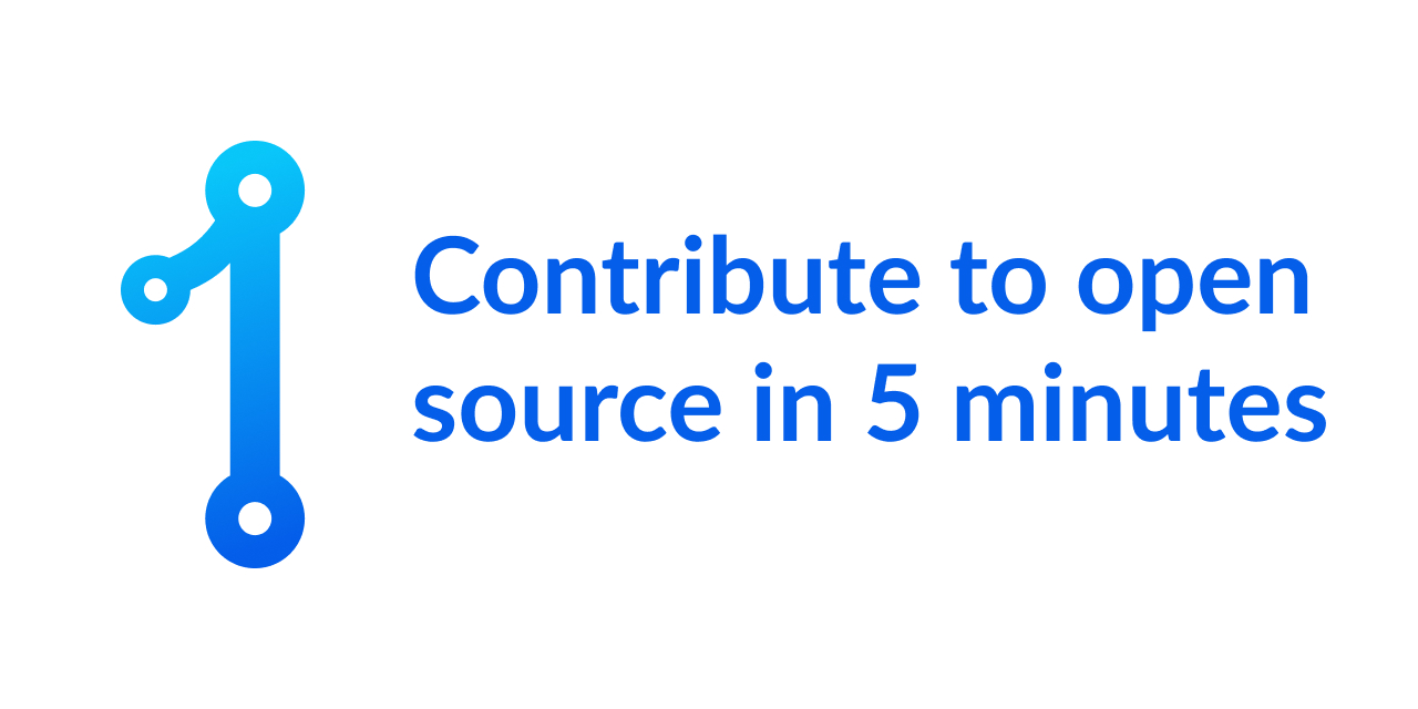 First Contributions project thumbnail