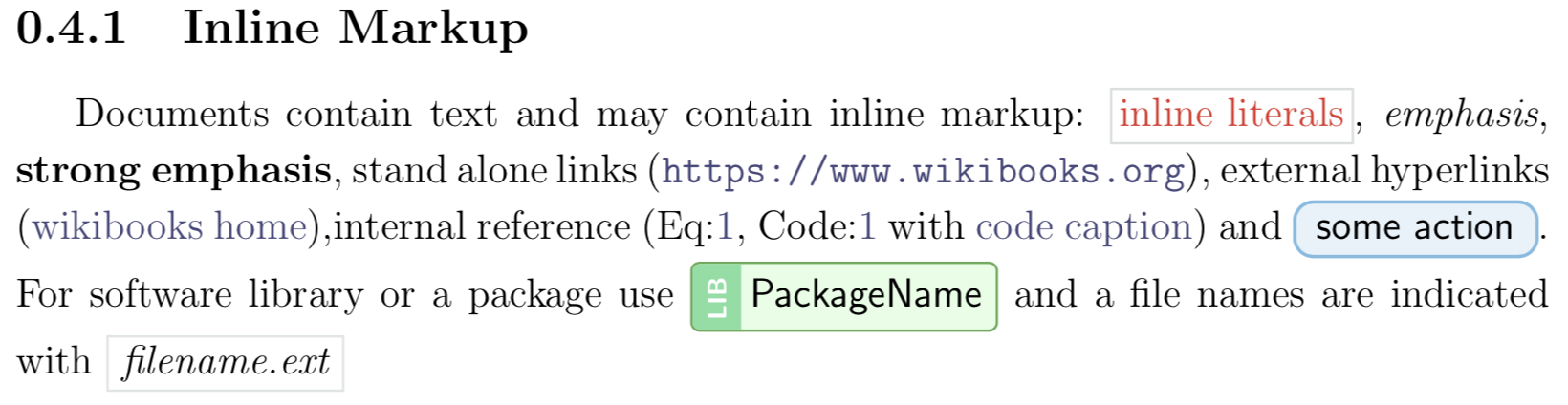 Inline-Markup