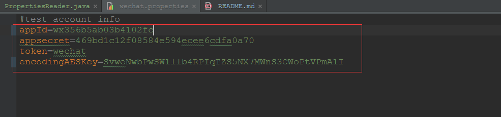 wechat.properties配置文件示例