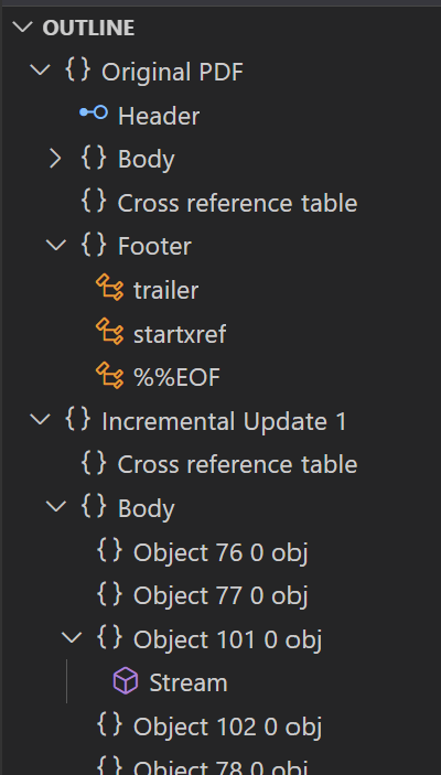 VSCode Outline View