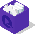 Software package deep purple (dark)