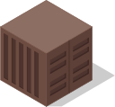 Container brown (dark)