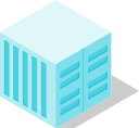 Container cyan (light)