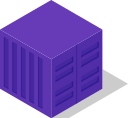 Container deep purple (dark)