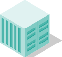 Container teal (light)