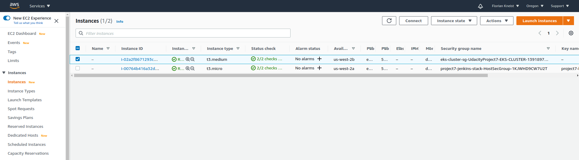 EC2 instances