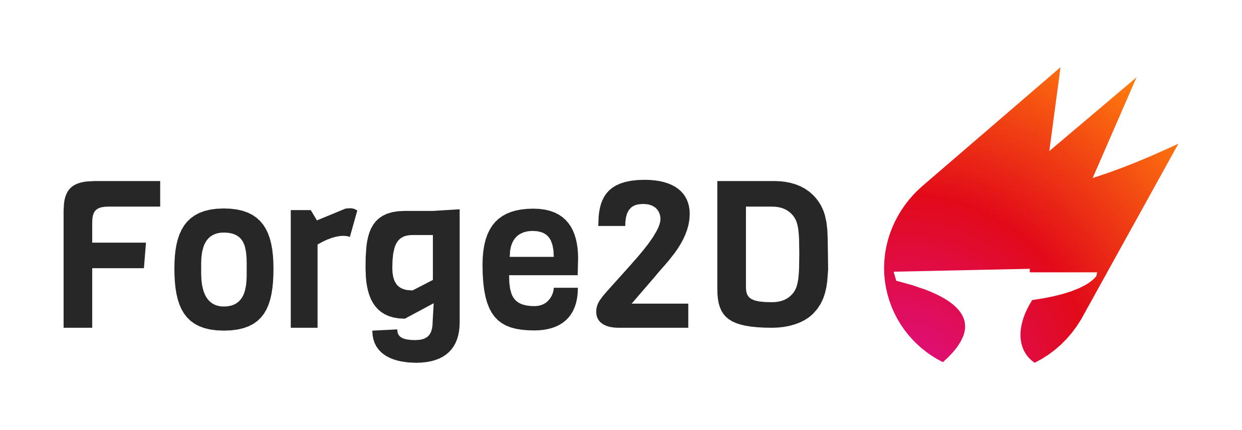 Forge2D physics engine logo