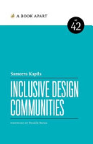Book Cover for Inclusive Design Communities