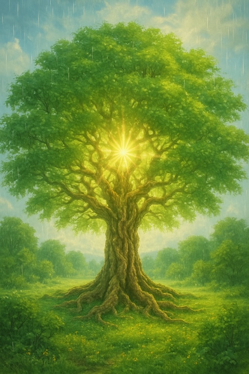 beaming_yggdrasil illustration