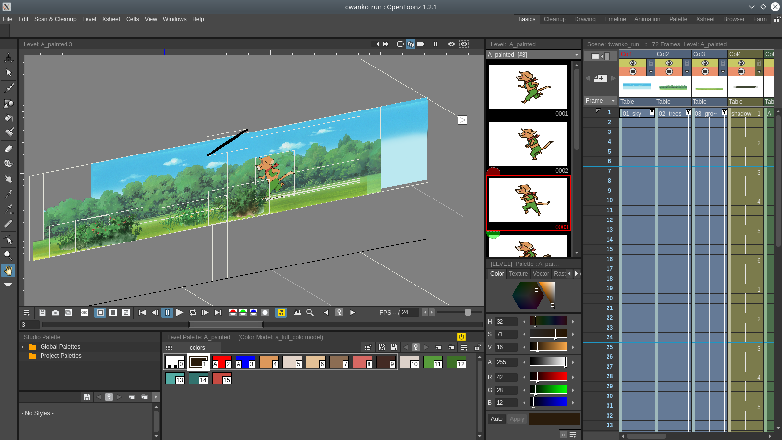 OPENTOONZ. OPENTOONZ Интерфейс. OPENTOONZ 1.6 автофазовка. OPENTOONZ анимация.