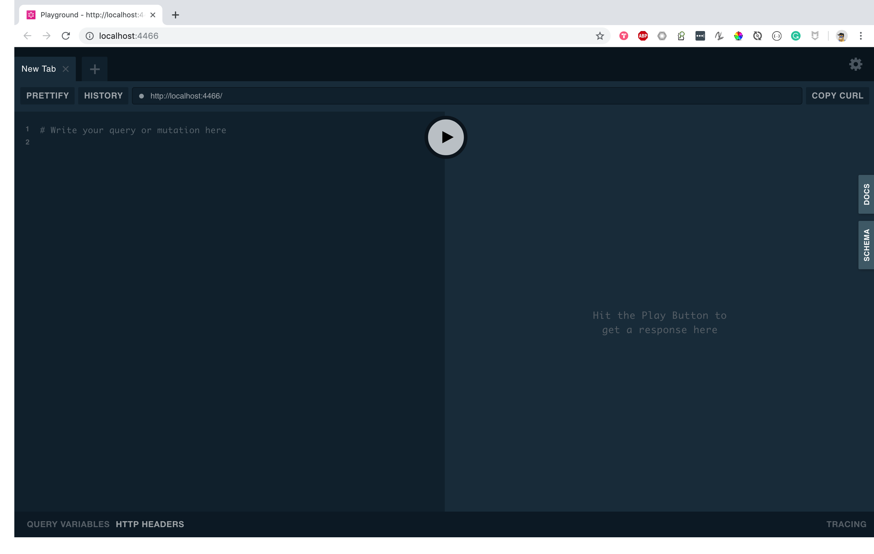 GraphQL Playground