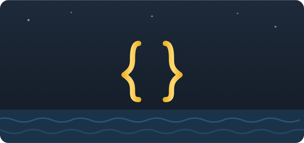 extensions — a night sky over water; a pair of golden braces stands open, holding room for the family's members