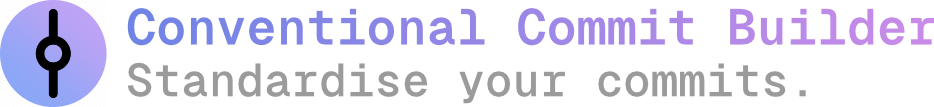 Conventional Commit Builder