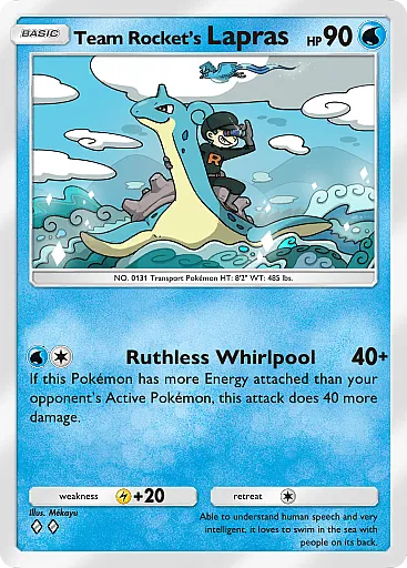 Team Rocket’s Lapras