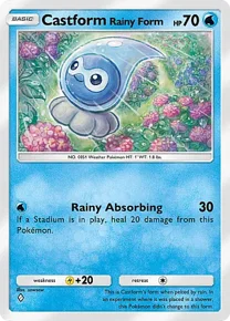 Castform Rainy Form