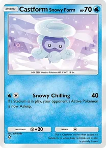 Castform Snowy Form