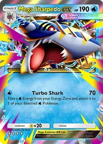 Mega Sharpedo ex Team Rocket's Articuno ex