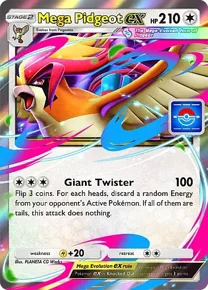 Mega Pidgeot ex Pidgeot