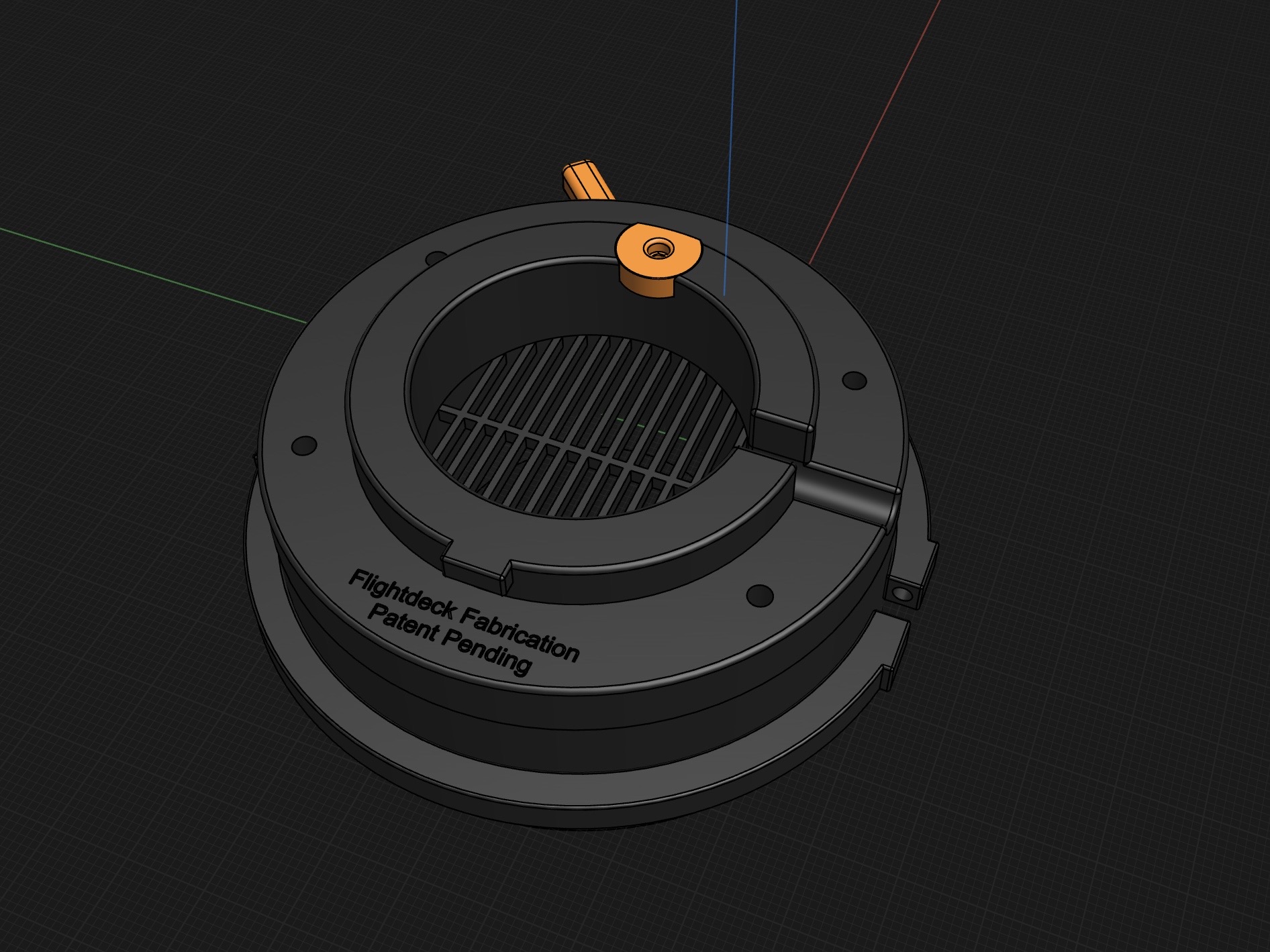 King Air Aux Tank Ventilator Adapter