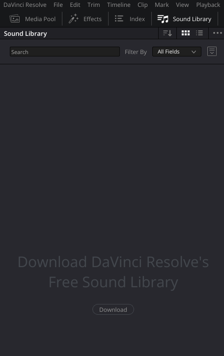 Sound library download