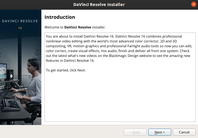 DaVinci Resolve Installer