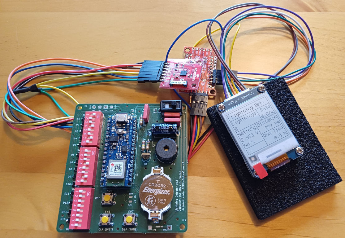 Lightning Detector, from the project README