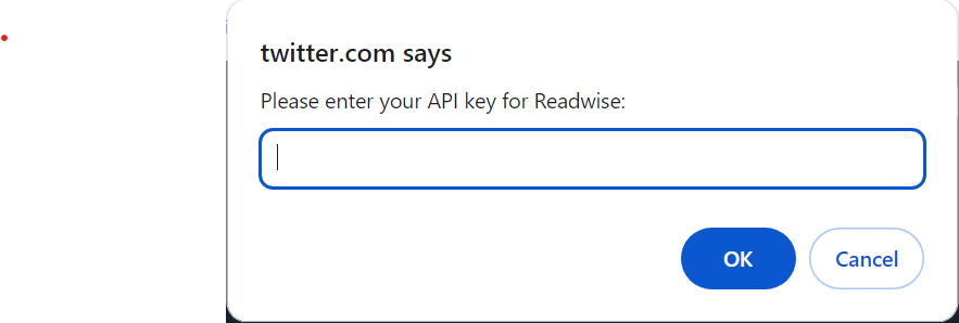 Provide your API Key