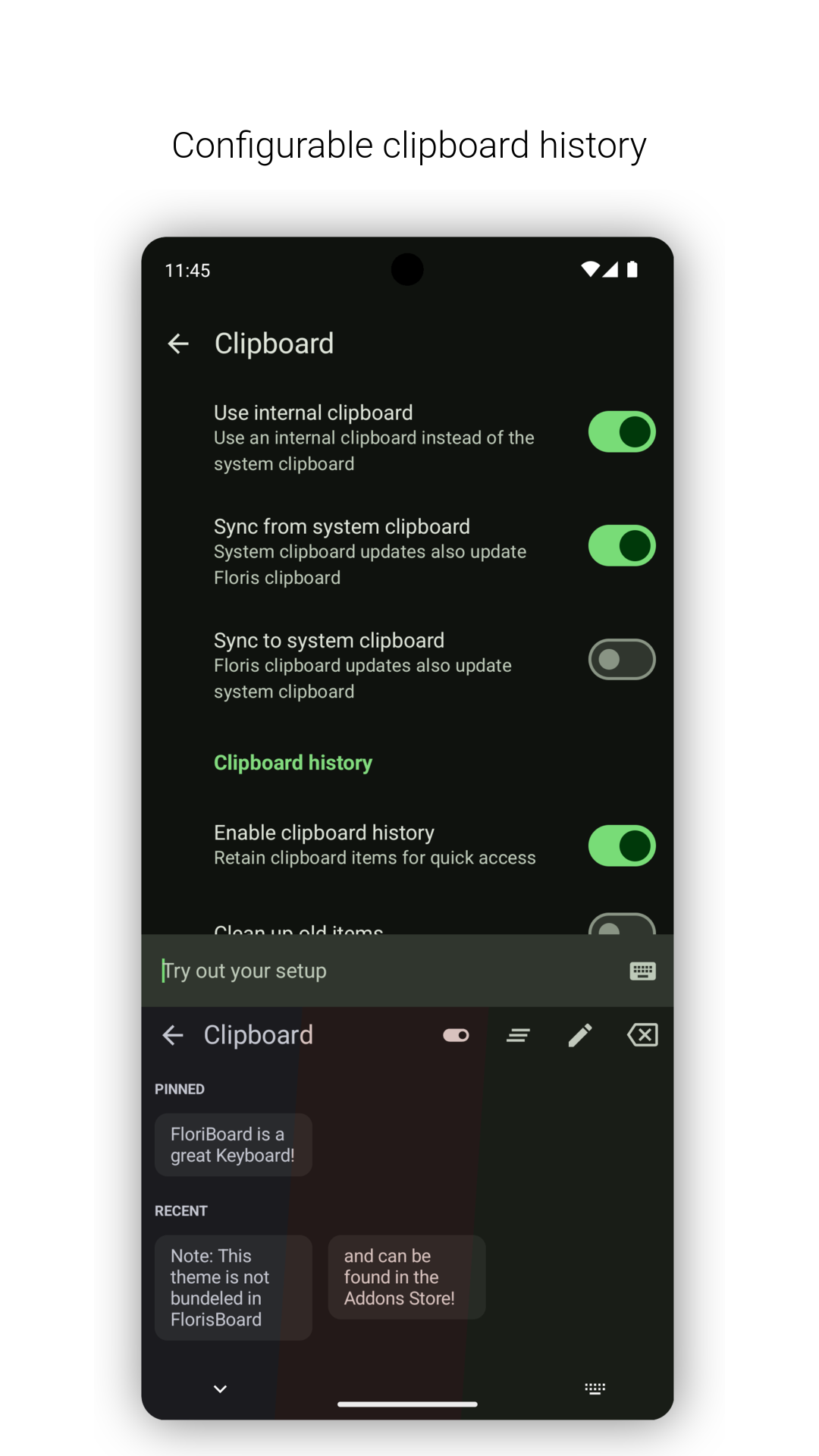 Screenshot 6 of FlorisBoard — opens full size