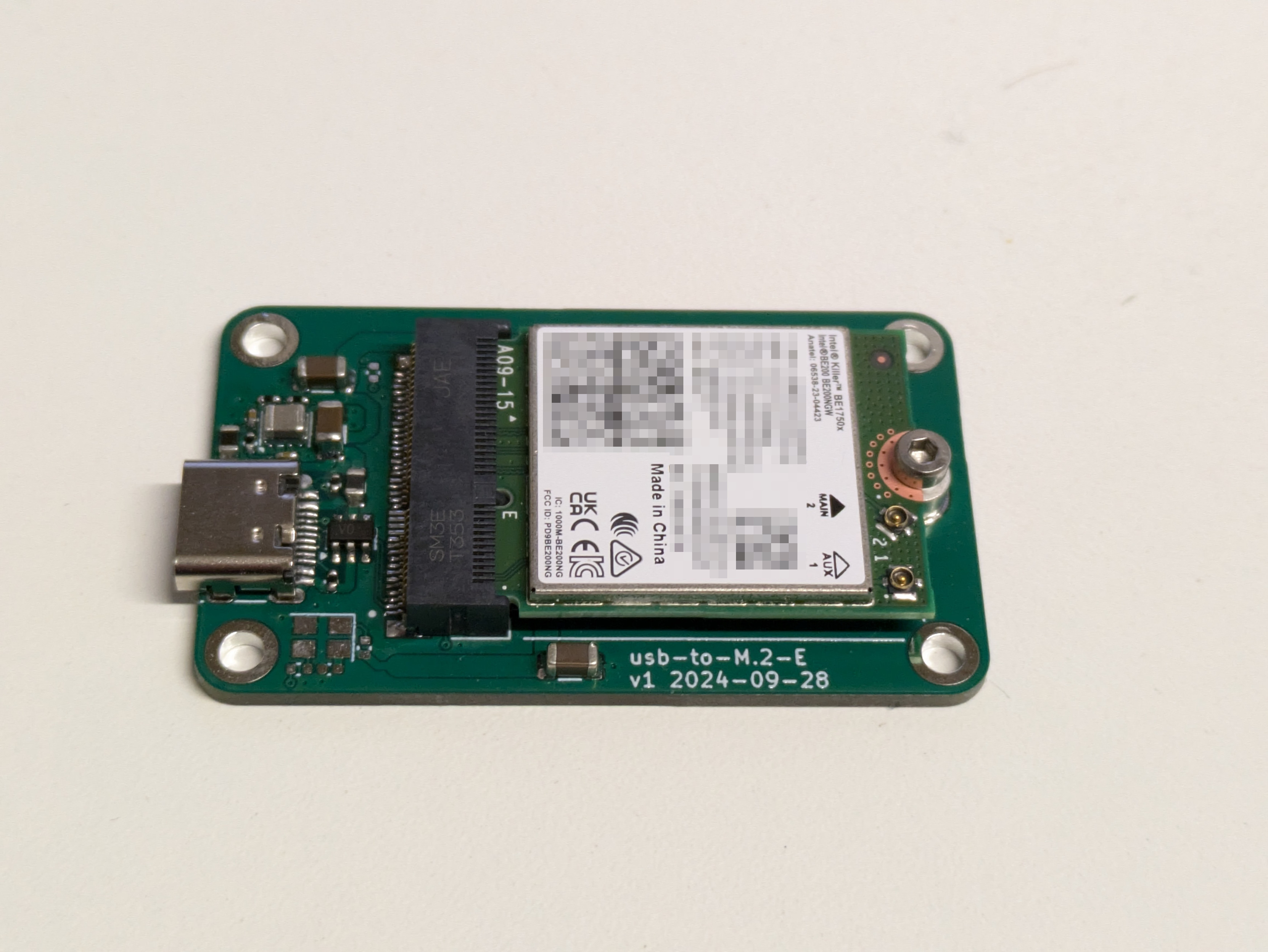 Usb to-M2-E, from the project README