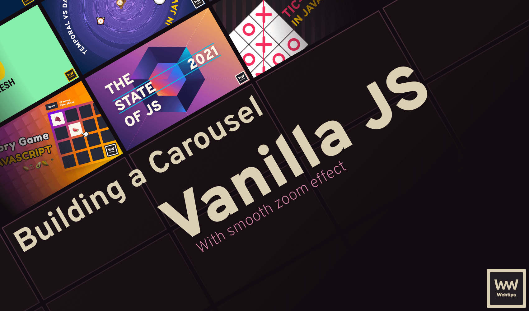 Carousel in JavaScript