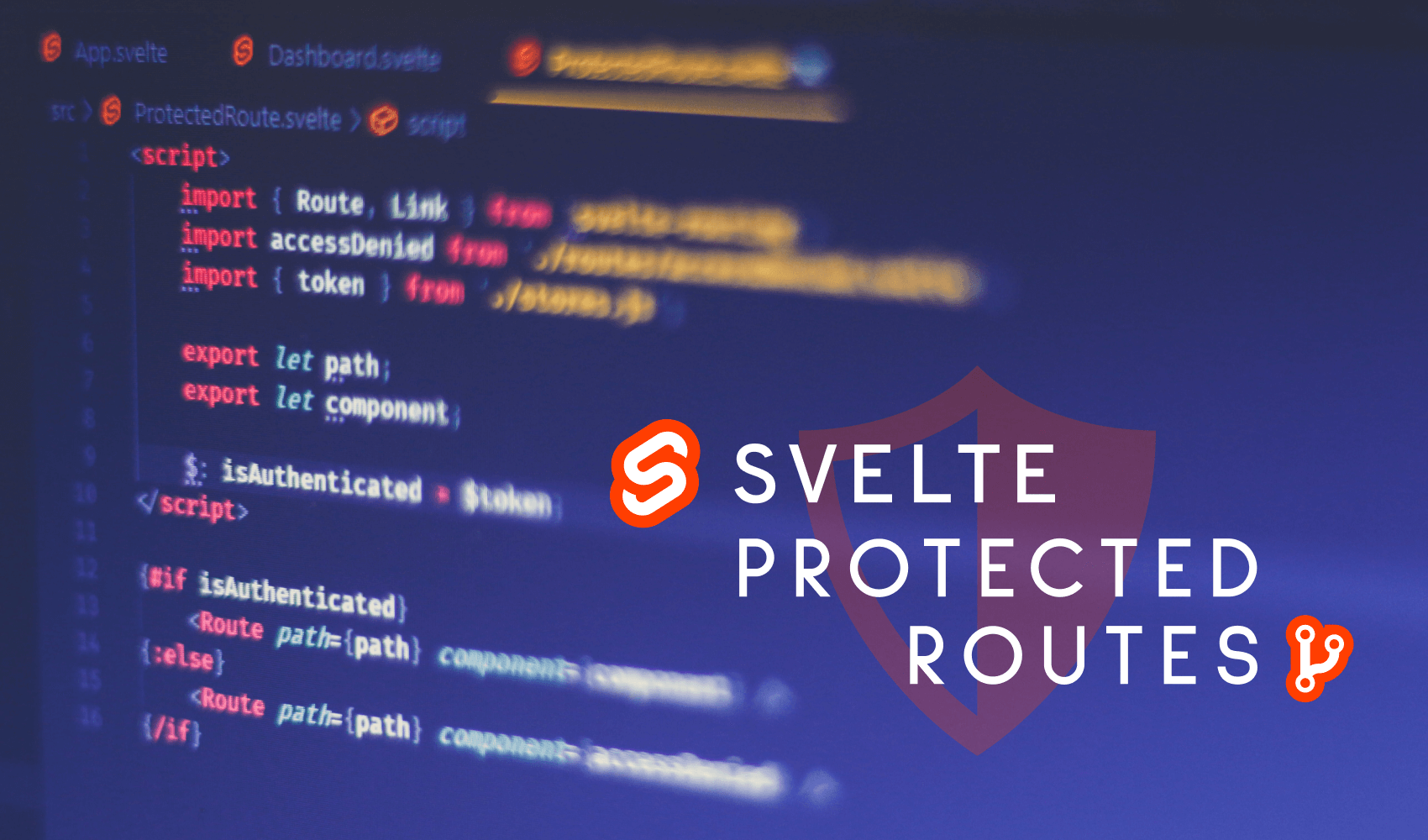 Protected routes for Svelte