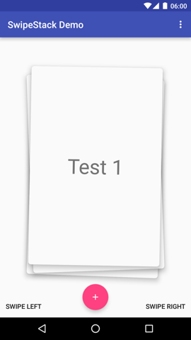 GitHub - flschweiger/SwipeStack: A simple, customizable and easy to use swipeable  view stack for Android.