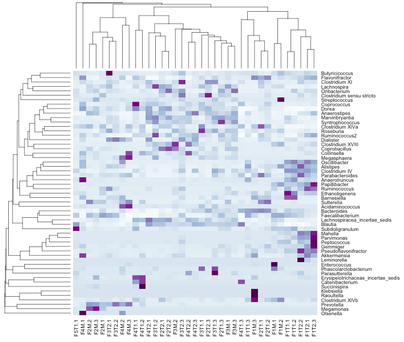 Example heatmap